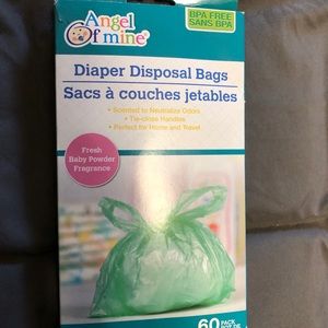 Disposable diaper bags